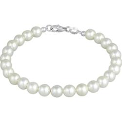 Elli Damski Classic z perłami w srebrze próby 925 Sterling Silver Bransoletki 1 ct