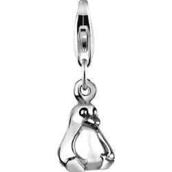 Nenalina Damski wisiorek pingwin ze srebra próby 925 Sterling Silver Łańcuszki i zawieszki 1 ct