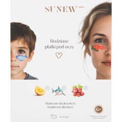 Sunewmed+ Rodzinne płatki pod oczy 4 pary Płatki pod oczy 1 ct