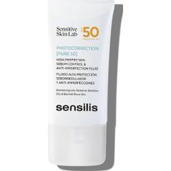 SENSILIS FOTOKORRECTION [PURE 50] Fluid o wysokiej ochronie SPF50 Ochrona przeciwsłoneczna 40 ml