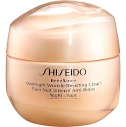 Shiseido BENEFIANCE OVERNIGHT WRINKLE RESISTING CREAM Kremy do twarzy 50 ml Damski
