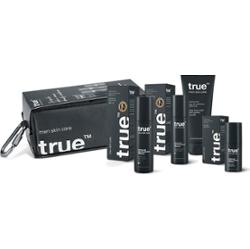 TRUE MEN SKIN CARE simple daily skin care routine with cosmetic bag Zestawy do pielęgnacji twarzy 1 ct