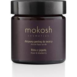 Mokosh Aktywny peeling Róża&Jagoda Peeling do twarzy 60 ml