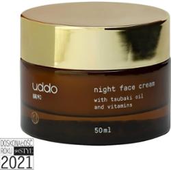 UDDO Krem do twarzy na noc z olejem tsubaki i witaminami Kremy na noc 50 ml