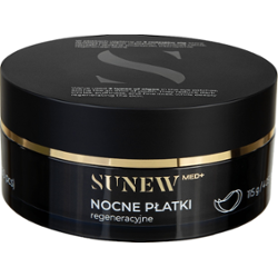 Sunewmed+ ESSENCE+ Nocne regenerujące płatki pod oczy 60 szt Płatki pod oczy 60 ct