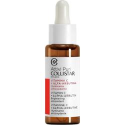 Collistar Attivi Puri Witamina C + Alfa-Arbutyna Rozjaśnienie, Antyoksydacja Serum z witaminą c 30 ml