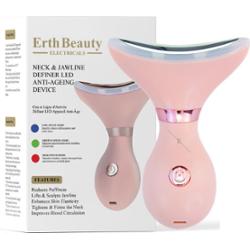 ErthSkin London Modelowanie szyi i szczęki LED Anti-Aging – Różowy Urządzenia do masażu twarzy 1 ct Damski