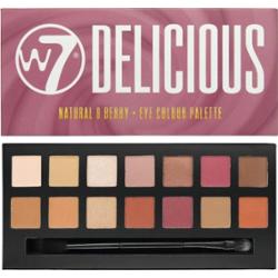 W7 DELICIOUS paleta prasowanych pigmentów Cienie do powiek 14 g