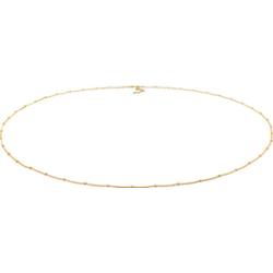 Elli Damski łańcuszek do talii kulka basic boho w srebrze 925 Sterling Silver pozłacany Naszyjniki 1 ct