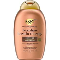 Ogx Szampon wygładzający z brazylijską keratyną Szampony 385 ml