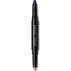 Bobbi Brown Long-Wear Dual-Ended Cream Shadow Stick cienie do powiek w kredce podwójne odcień Silk / Rich Navy 1.6 g