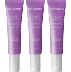 Glow Cocktail Trio kremów pod oczy z kolagenem Kremy pod oczy 45 ml Damski
