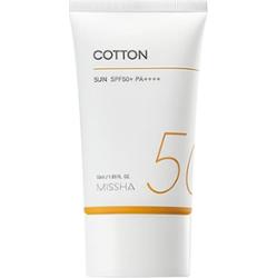 Missha MISSHA ALL AROUND SAFE BLOCK COTTON SUN Ochrona przeciwsłoneczna 50 ml