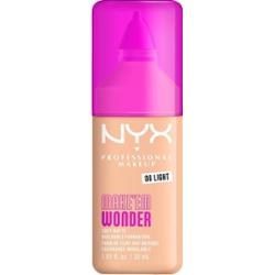 NYX Professional Makeup Make 'EM Wonder, Podkład do twarzy z długotrwałym kryciem Podkłady 30 ml 06 - LIGHT