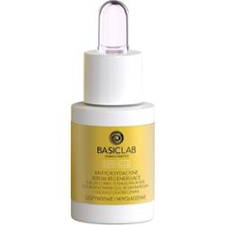 BasicLab ANTYOKSYDACYJNE SERUM REGENERUJĄCE ODŻYWIENIE I WYGŁADZENIE 15 ml Kolagen do twarzy