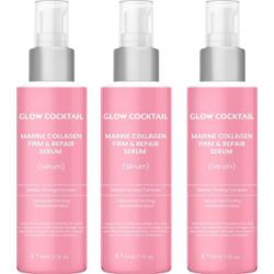 Glow Cocktail Trio serum naprawczego kolagenu Kolagen do twarzy 90 ml Damski