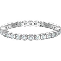 Glanzstücke München Pierscionek z Srebra Sterling w srebrze z Cyrkonia Pierścionki 1 ct Damski