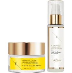 ErthSkin London Duet nawilżający SPF + kolagen Serum przeciwzmarszczkowe 1 ct Damski