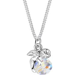 Elli Damski wisiorek Anioł z kryształem w srebrze próby 925 Sterling Silver Naszyjniki 1 ct