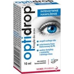 Optidrop Intensywne Nawilżenie krople do oczu 10ml