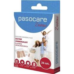 PASOCARE UNIVERSAL PLUS Zestaw plastrów x 26 sztuk