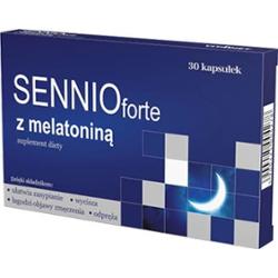 SENNIO Forte z melatoniną x 30 kapsułek