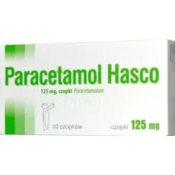Paracetamol Hasco 125mg x 10 czopków