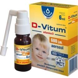 D-Vitum Witamina D 600 j.m aerozol 6ml