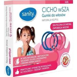 Cicho wSza gumki do włosów x 4 sztuki w opakowaniu