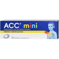 ACC Mini 100mg x 20 tabletek musujących