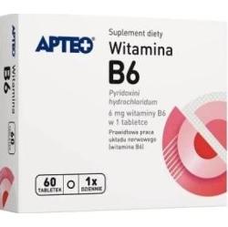 APTEO Witamina B6 6mg x 60 tabletek