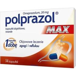 POLPRAZOL MAX 20mg x 14 kapsułek