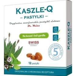 KASZLE-Q Pastylki do ssania x 12 sztuk