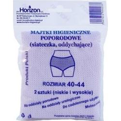 Majtki poporodowe siatka rozmiar 40-44 x 2 sztuki