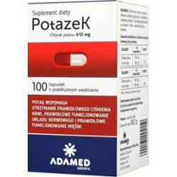 Potazek 610mg x 100 kapsułek