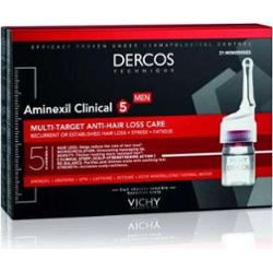 VICHY Dercos Aminexil Clinical 5 dla mężczyzn x 21 ampułek