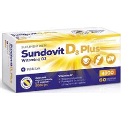 Sundovit D3 Plus x 60 tabletek