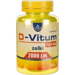 D-Vitum Forte 2000 żelki x 60 sztuk