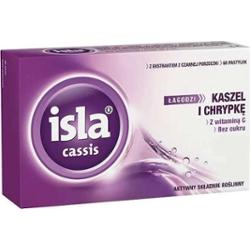 ISLA Cassis smak porzeczkowy x 60 pastylek
