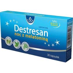 Destresan noc z melatoniną x 30 kapsułek