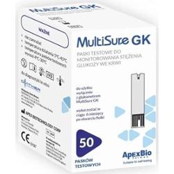 MultiSure GK paski testowe x 50 sztuk