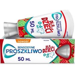 Sensodyne Proszkliwo Pasta dla dzieci 0-6 lat 50ml