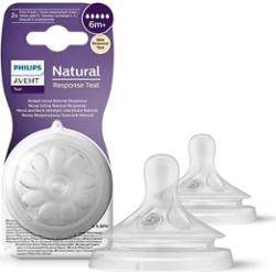 AVENT NATURAL Smoczek do gęstego pokarmu 6m+ x 2 sztuki SCY966/02