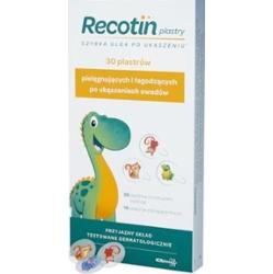 Recotin plastry po ukąszeniu owadów x 30 sztuk