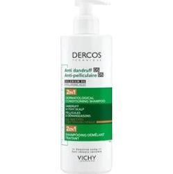 VICHY DERCOS Szampon przeciwłupieżowy z odżywką 2w1 390ml