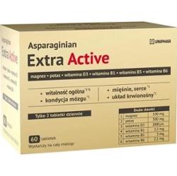 Asparaginian Extra Active x 60 tabletek