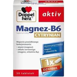 Doppelherz Aktiv Magnez-B6 Cytrynian x 30 tabletek