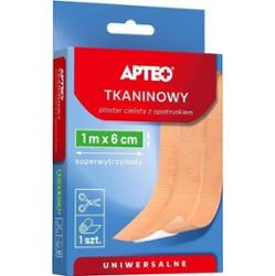 APTEO CARE Plaster tkaninowy cielisty 1m x 6cm