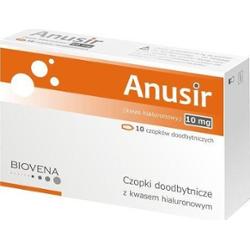 Anusir czopki x 10 sztuk