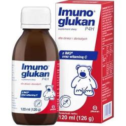 Imunoglukan P4H płyn dla dzieci i dorosłych 120ml